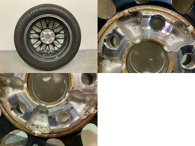 ヴォクシー/ノア 80系/ZRR80/ZRR85/ZWR80 純正 後期 ホイール ラジアル BBS 1本のみ 16x6J/ET50/5穴 5H/PCD114.3/ハブ径60mm(149183)