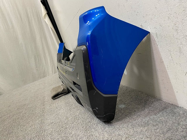 スペーシア ギア MK53S 純正 リア バンパー 71811-79R7 ブリスクブルーメタリック ガンメタリック2トーンルーフ DW5 スズキ(149196)