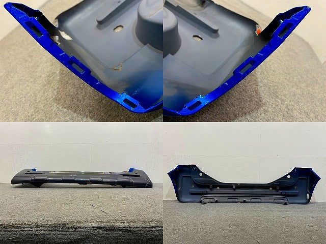スペーシア ギア MK53S 純正 リア バンパー 71811-79R7 ブリスクブルーメタリック ガンメタリック2トーンルーフ DW5 スズキ(149196)