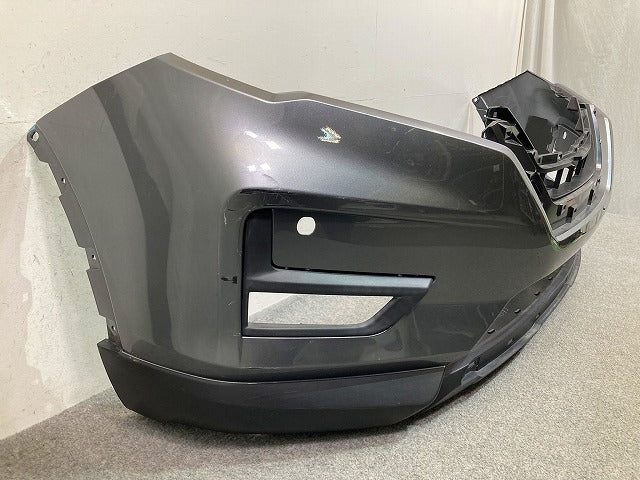 エクストレイル/X-TRAIL T32/NT32/HT32/HNT32 純正 後期 フロント バンパー 62022 6FR0H ダークメタルグレーメタリック KAD 日産(149206)
