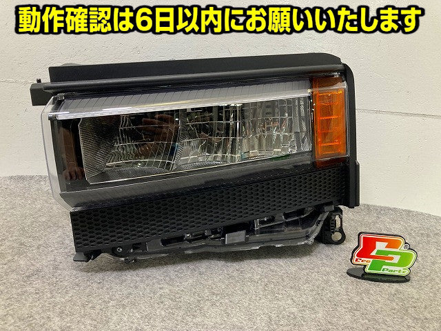 ランドクルーザー/ランクル TRJ250W/GDJ250W 純正 左 ヘッドライト/ランプ LED レベライザー 刻印4V ICHIKOH 60-343 81004-60010(149229)