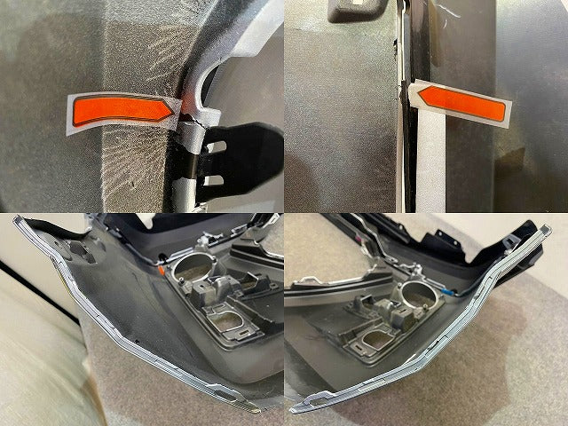 ライズ A200A/A210A/A201A/A202A 純正 フロント バンパー スポイラー付 52119-B1410 ブライトシルバーメタリック S28 トヨタ(149248)