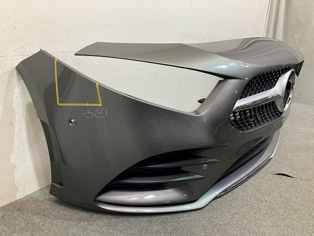 Aクラス AMG W177 V177 純正 フロント バンパー ロアグリル付 A1778856100 マウンテングレー 787 メルセデスベンツ(149255)