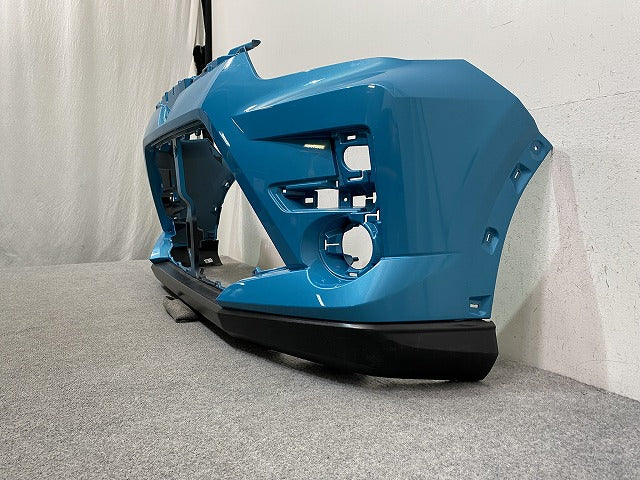 ライズ A200A/A210A/A201A/A202A 純正 フロント バンパー スポイラー付 52119-B1410 ターコイズブルーマイカメタリック B86 トヨタ(149275)
