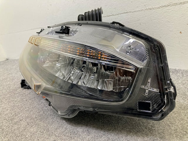 シビック FK7 タイプR/FK8 純正 右 ヘッドライト/ランプ LED レベライザー 刻印J1 KOITO 100-18661 33100-TGH-J11 ホンダ(149282)