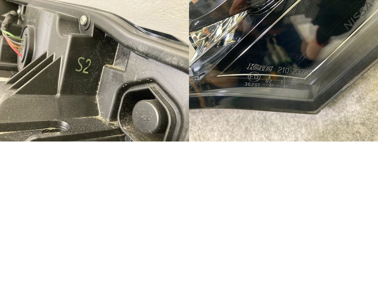 ジャンク!エクストレイル/X-TRAIL T33/SNT33 純正 左 ウィンカー LED 刻印S2 KOITO 210-2378S 日産(149291)