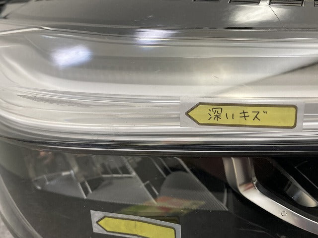 ジャンク!ヴェゼル/VEZEL e:HEV RV3/RV4/RV5/RV6 純正 右 ヘッドライト/ランプ レベライザーLED 刻印J3 STANLEY W5884 ホンダ(149292)