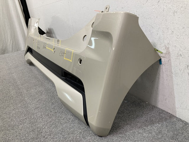 ルークス ROOX ハイウェイスター B44A/B45A/B47A/B48A 純正 リア バンパー ソナー付 85022 7NA-0 フローズンバニラパール HAK 日産(149330)