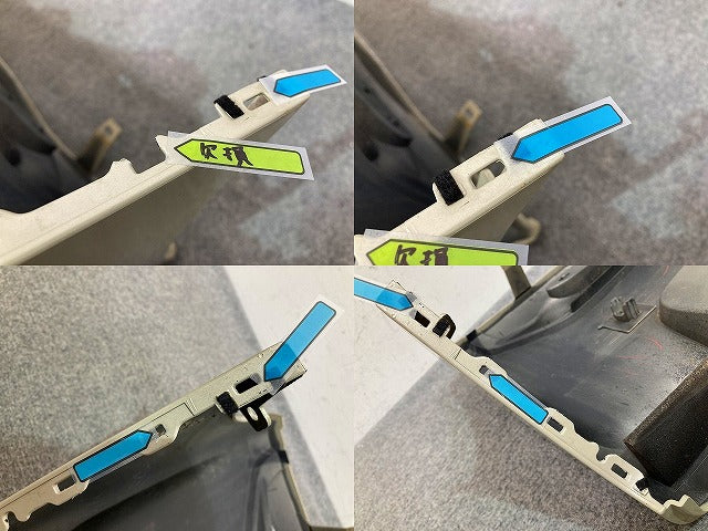 ルークス ROOX ハイウェイスター B44A/B45A/B47A/B48A 純正 リア バンパー ソナー付 85022 7NA-0 フローズンバニラパール HAK 日産(149330)