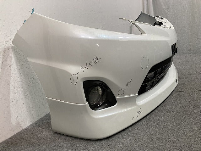 エスティマ 50系/ACR50W/ACR55/GSR50/GSR55 純正 フロント バンパー グリル フォグ付 52119-28F20/30 ホワイトパール(149347)