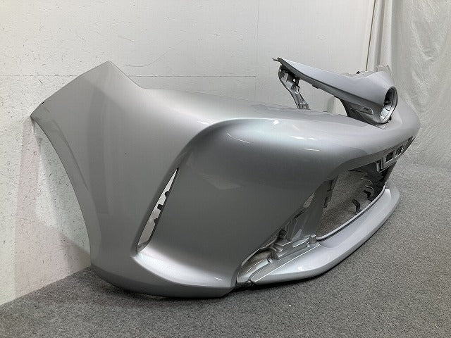 ヴィッツ 130系/KSP130/NSP130/NSP135/NCP131 純正 中期 フロント バンパー フェイス 52119-52760 52119-5A961-B0 シルバー 1F7(149350)