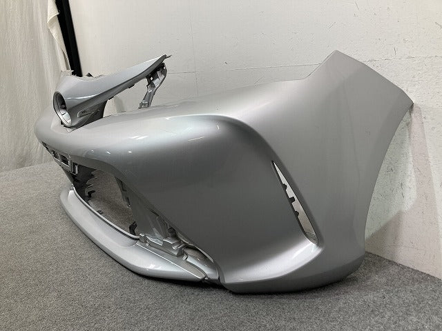 ヴィッツ 130系/KSP130/NSP130/NSP135/NCP131 純正 中期 フロント バンパー フェイス 52119-52760 52119-5A961-B0 シルバー 1F7(149350)