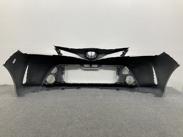 ヴィッツ 130系/KSP130/NSP130/NSP135/NCP131 純正 中期 フロント バンパー フェイス 52119-52760 52119-5A961-B0 シルバー 1F7(149350)