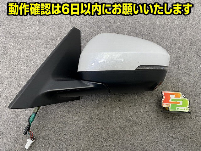 セレナ C28/NC28/FC28/FNC28/GC28/GFC28 純正 左 ドアミラー レンズ 10線 ウインカーカメラ付 ICHIKOH 8346/5432 ホワイト 日産(149352)