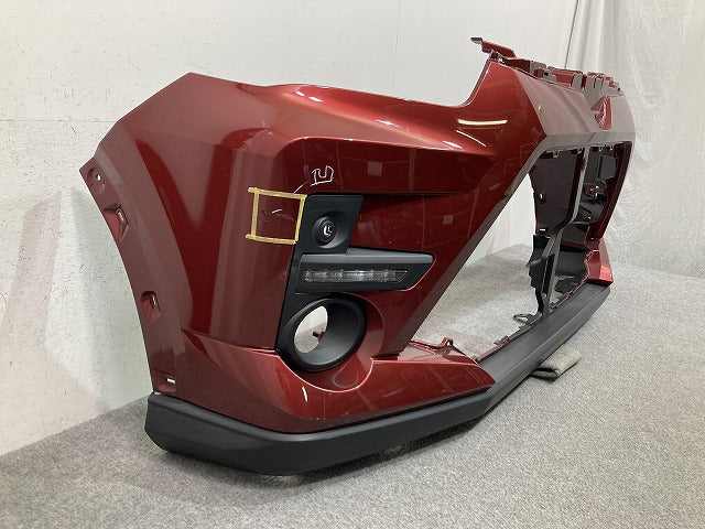 ライズ A200A/A210A/A201A/A202A 純正 フロント バンパー スポイラー付 Fバンパー フェイス 52119-B1410 レッドメタリック R67(149355)