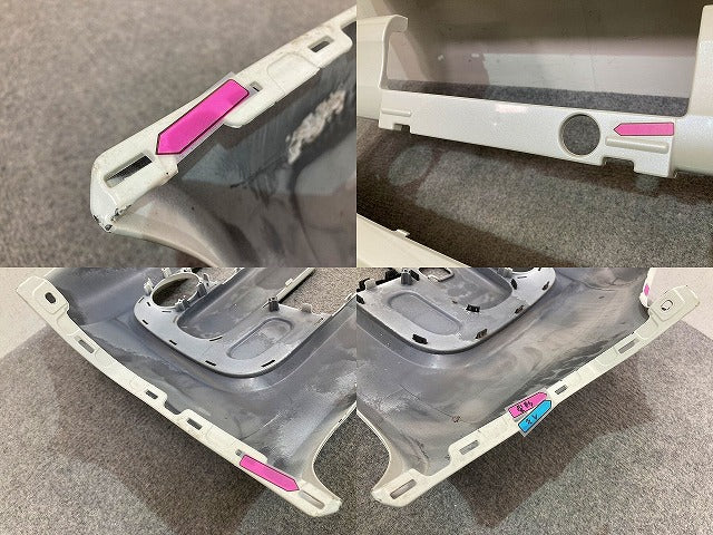 スペーシア ハイブリッド MK53S 純正 フロント バンパー Fバンパー フェイス 71711-79R0 ホワイト パール スズキ(149360)