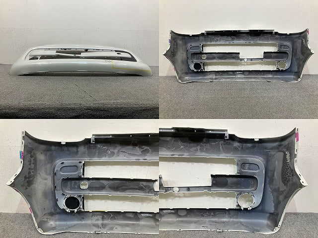 スペーシア ハイブリッド MK53S 純正 フロント バンパー Fバンパー フェイス 71711-79R0 ホワイト パール スズキ(149360)