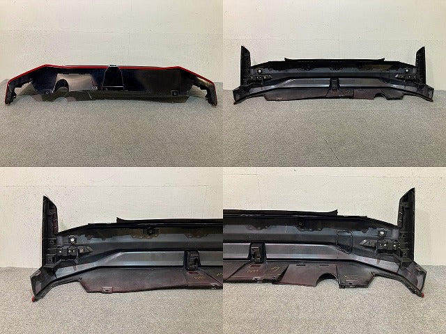 オーラ AURA/ノート NOTE FE13/FSNE13/E13/SNE13 純正 後期 リア バンパー NISMO ニスモ 85012-6XT0A レッド ブラック XBT 日産(149383)