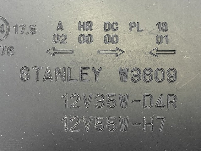 N-WGN/NWGN/Nワゴン 純正 後期 右 ヘッドライト/ランプ レベライザーハロゲン 刻印92 RH STANLEY W3609 33101-T6G-921 ホンダ(149388)