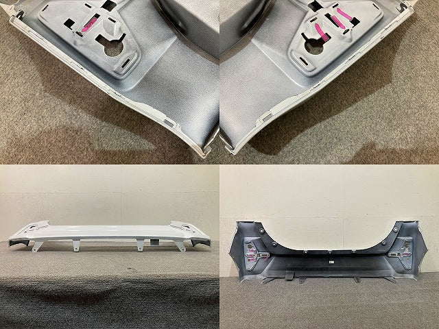 タント カスタム LA650S/LA660S 純正 前期 リア バンパー Rバンパー 52159 B2B70 シャイニングホワイトパール W25 ダイハツ(149391)