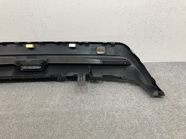プリウス 50系 PHV ZVW52 GRスポーツ 純正 リア バンパーガードセンター/ガーニッシュ/ディフューザー ブラック ソリッド トヨタ(149412)