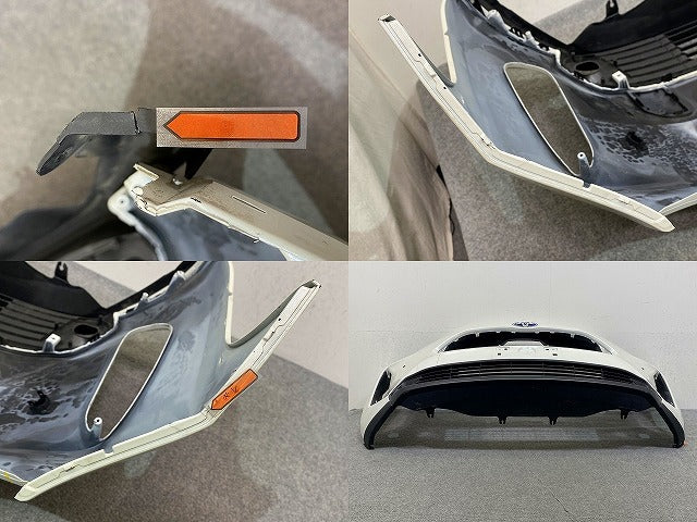 ヤリスクロス MXPB10/MXPB15/MXPJ10/MXPJ15 純正 フロント バンパー スポイラー付 52119-52B90 ホワイトパールクリスタルシャイン(149414)