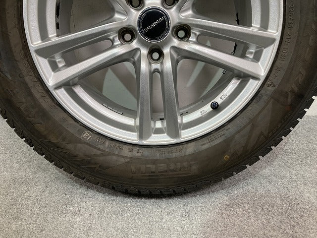 ヴォクシー ノア  社外 タイヤホイールセット スタッドレス BALMINUM バルミナ 4本セット 17x7J/ET45/5穴 5H/PCD114.3/ハブ径73mm(149416)