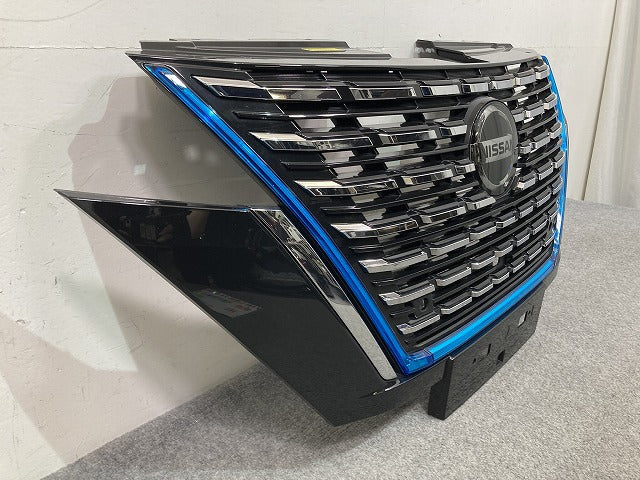 セレナ/ハイウェイスター C27 e-POWER 純正 後期 フロント グリル/ラジエーターグリル 62310 5TT1C/2C/1D/2D ブラック ソリッド(149428)