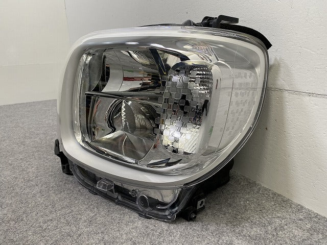 スペーシア MK53S 純正 左 ヘッドライト/ランプ レベライザーLED 刻印DL LH ICHIKOH 1959 スズキ(149436)