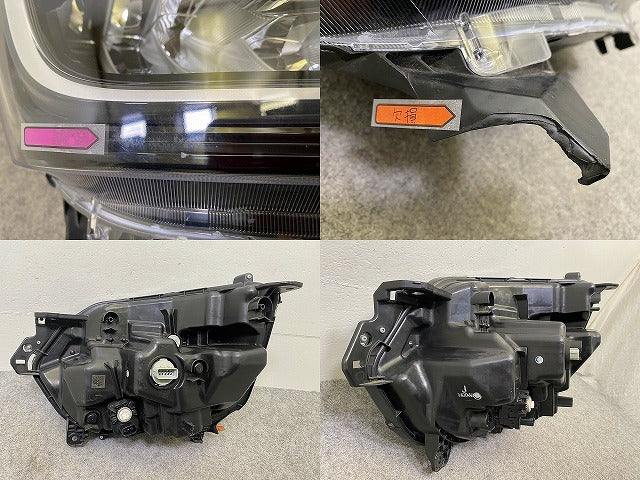 N-BOX/NBOX Nボックス カスタム/JF3/JF4 純正 右 ヘッドライト/ランプ レベライザー LED 刻印J RH STANLEY W3106 ホンダ(149441)