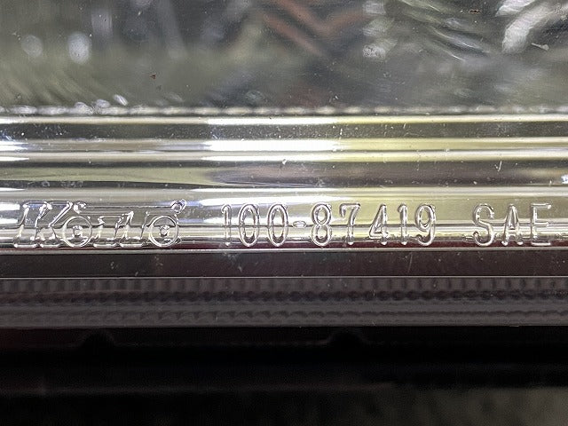 パジェロ V73W/V75W/V78W 純正 右 ヘッドライト/ランプ ハロゲン 刻印M RH KOITO 100-87419 三菱(149442)