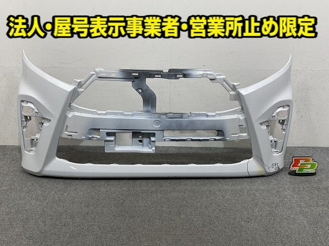 タント カスタム LA650S/LA660S 純正 前期 フロント バンパー 52119-B2G00 シャイニングホワイトパール W25 ダイハツ(149457)