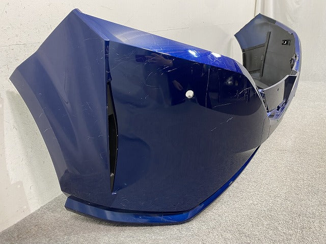 オーラ AURA/ノート NOTE FE13/FSNE13/E13/SNE13 純正 前期 フロント バンパー 62022 6XL0H ブルー メタリック 日産(149484)