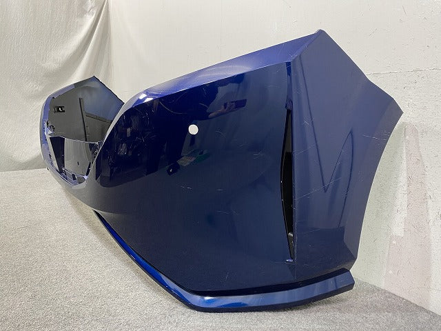 オーラ AURA/ノート NOTE FE13/FSNE13/E13/SNE13 純正 前期 フロント バンパー 62022 6XL0H ブルー メタリック 日産(149484)