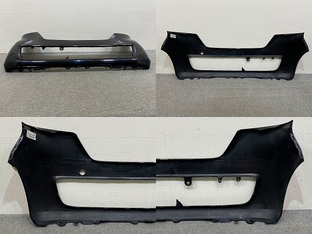N-BOX/NBOX Nボックス JF3/JF4 純正 フロント バンパー 71100-TTA-0000 クリスタルブラックパール NH731P ホンダ(149485)