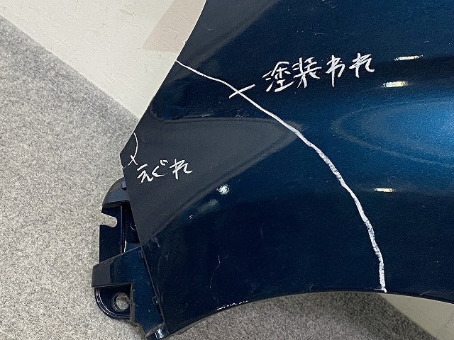タント LA600S/LA610S 純正 左 フロント フェンダー LH 53812-B2661 レーザーブルークリスタルシャイン B82 ダイハツ(149493)