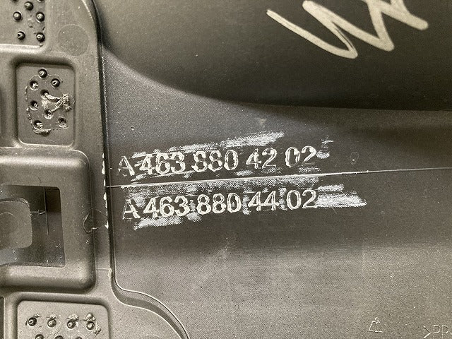 Gクラス/ゲレンデ W463  純正 右 フロント ヘッドライト カバー RH A463 880 42 02/44 02 グリーン メルセデスベンツ(149516)