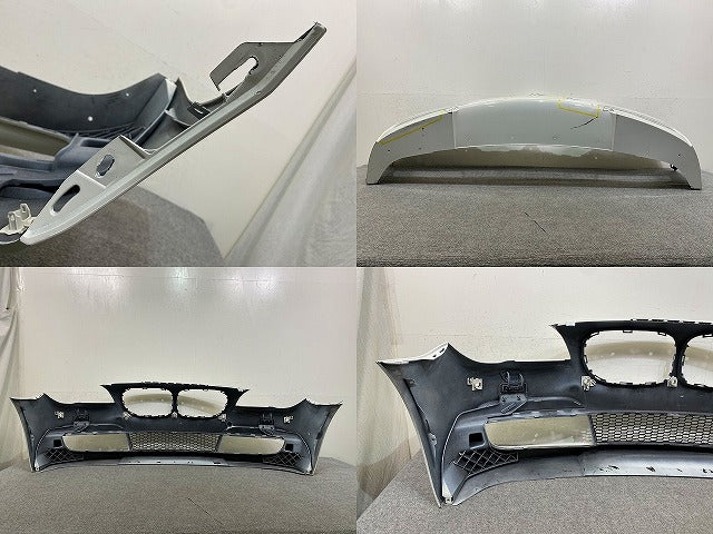 7シリーズ F01/F02/Mスポーツ 純正 フロント バンパー ロアグリル付 アルピンホワイトIII 300 BMW(149528)