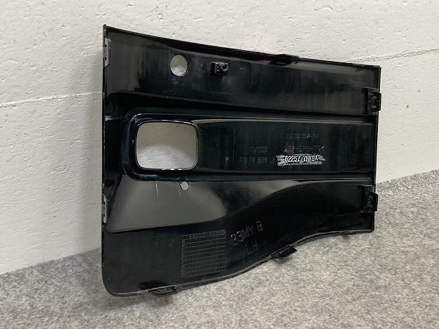 ルークス ハイウェイスター B44A/B45A/B47A/B48A 純正 左 フロント フォグカバー/フォグランプカバー 62257 7NK0A ブラック 日産(149542)
