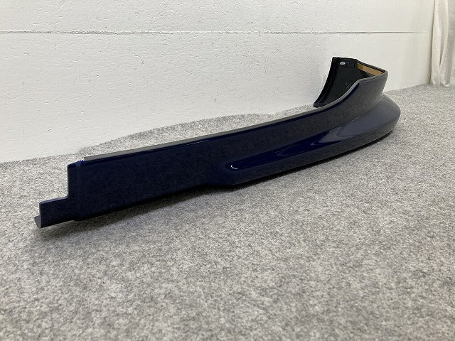 新品!コペン L880K 純正 左 フロント ロアスカート スポイラー LH 191108 999-09010-K2-177 ダークブルーマイカ 取説 8P4 ダイハツ(149545)