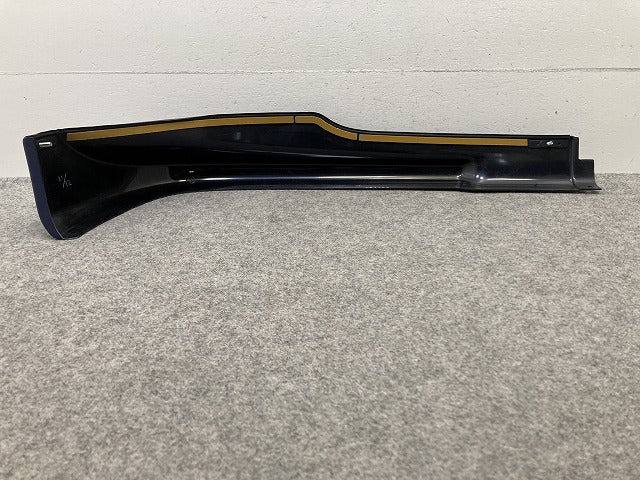 新品!コペン L880K 純正 左 フロント ロアスカート スポイラー LH 191108 999-09010-K2-177 ダークブルーマイカ 取説 8P4 ダイハツ(149545)