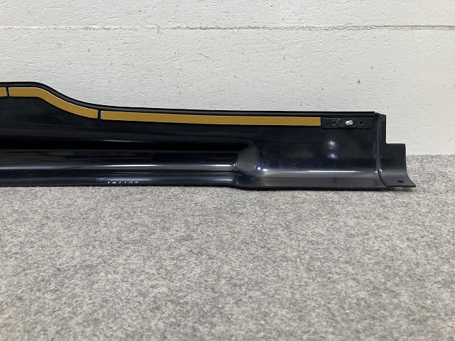 新品!コペン L880K 純正 左 フロント ロアスカート スポイラー LH 191108 999-09010-K2-177 ダークブルーマイカ 取説 8P4 ダイハツ(149545)