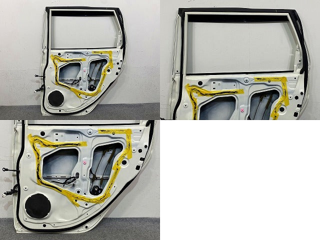 N-ONE/NONE/Nワン JG3/JG4 純正 右 リア ドア バイザー付 ドアパネル RH ホワイト ホンダ(149547)