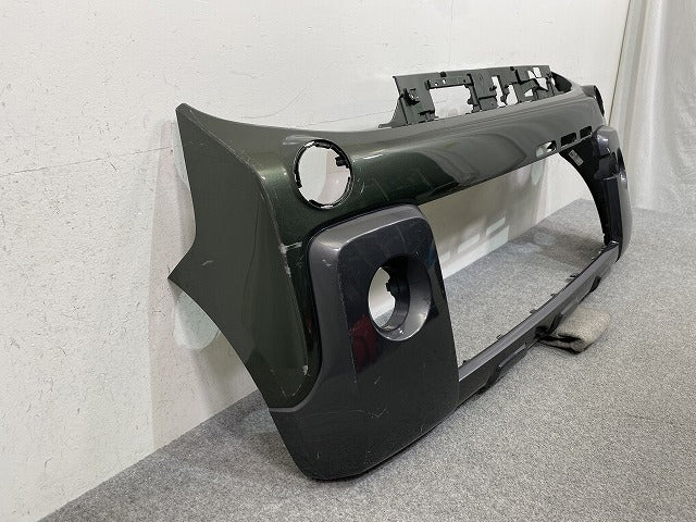 スペーシア ギア MK53S 純正 フロント バンパー 71711-79R7 クールカーキパールメタリック ZVD スズキ(149551)