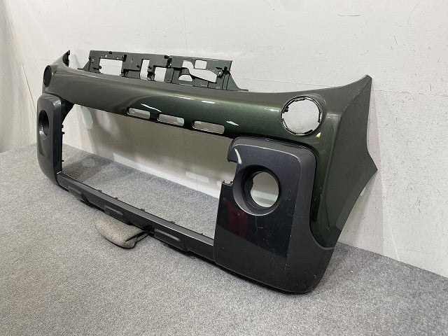 スペーシア ギア MK53S 純正 フロント バンパー 71711-79R7 クールカーキパールメタリック ZVD スズキ(149551)