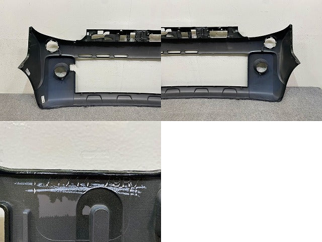 スペーシア ギア MK53S 純正 フロント バンパー 71711-79R7 クールカーキパールメタリック ZVD スズキ(149551)