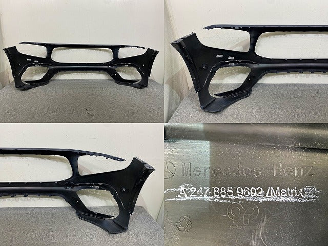 新品!GLBクラス AMG W247/X247 純正 フロント バンパー A247 885 9602 未塗装 メルセデスベンツ(149584)