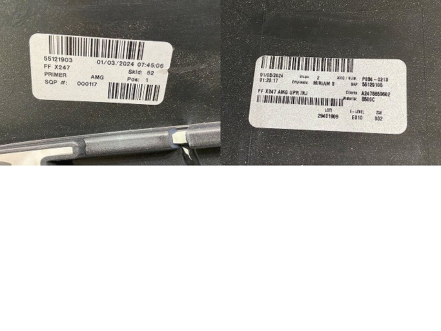 新品!GLBクラス AMG W247/X247 純正 フロント バンパー A247 885 9602 未塗装 メルセデスベンツ(149584)