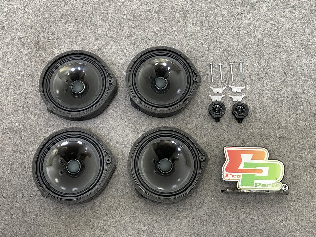 新車取り外し!フリード GB5/GB6 ハイブリッド/GB7/GB8 純正 ドアスピーカー 4点セット  TBG0 08A39-PW3-000A ブラック ホンダ(149590)