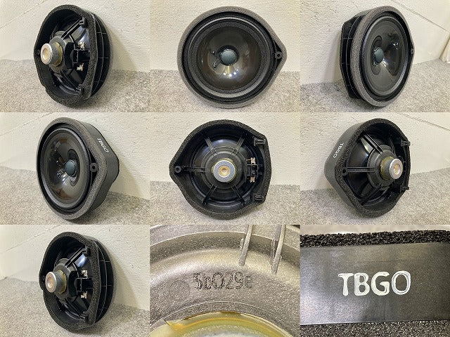 新車取り外し!フリード GB5/GB6 ハイブリッド/GB7/GB8 純正 ドアスピーカー 4点セット  TBG0 08A39-PW3-000A ブラック ホンダ(149590)